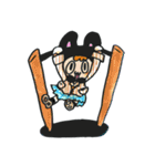 hood high school girl（個別スタンプ：30）