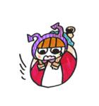 hood high school girl（個別スタンプ：32）