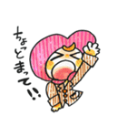 hood high school girl（個別スタンプ：35）