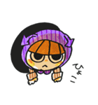 hood high school girl（個別スタンプ：37）