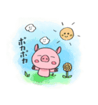 ぶたさんの日常スタンプ（個別スタンプ：2）
