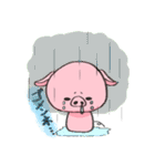 ぶたさんの日常スタンプ（個別スタンプ：12）