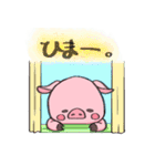 ぶたさんの日常スタンプ（個別スタンプ：20）