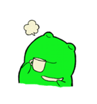 カエルの日常・2。（個別スタンプ：27）