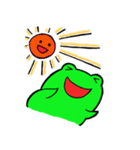 カエルの日常・2。（個別スタンプ：37）