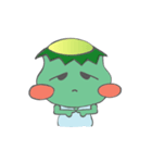 Fat Kappa ＆ Little Zashiki warashi（個別スタンプ：5）