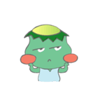 Fat Kappa ＆ Little Zashiki warashi（個別スタンプ：10）