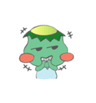 Fat Kappa ＆ Little Zashiki warashi（個別スタンプ：12）