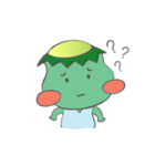 Fat Kappa ＆ Little Zashiki warashi（個別スタンプ：14）