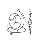 へのへのもへじの普通の会話（個別スタンプ：1）