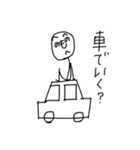 へのへのもへじの普通の会話（個別スタンプ：38）