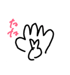 ♡数字スタンプ♡（個別スタンプ：7）