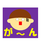シムプリーは カラフルな単純図形（個別スタンプ：16）