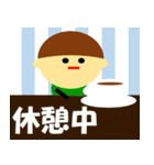 シムプリーは カラフルな単純図形（個別スタンプ：30）