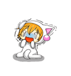 ねこくんとぱんだ。（個別スタンプ：3）
