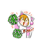 ねこくんとぱんだ。（個別スタンプ：7）