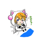 ねこくんとぱんだ。（個別スタンプ：22）