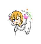 ねこくんとぱんだ。（個別スタンプ：36）