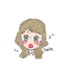 まりな's女の子絵（個別スタンプ：6）