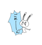 先輩が使う、脱力系うさぎの子（個別スタンプ：29）