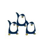 不思議な町のペンギンたち1（個別スタンプ：24）
