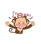 Jodd ＆ Jaow:The little naughty monkey 4（個別スタンプ：20）