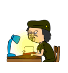 Jaa Chok Malaew Patibat（個別スタンプ：34）