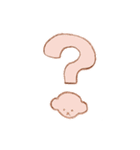 ピンクのいぬのスタンプ（個別スタンプ：4）