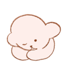 ピンクのいぬのスタンプ（個別スタンプ：16）
