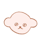 ピンクのいぬのスタンプ（個別スタンプ：25）