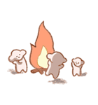 ピンクのいぬのスタンプ（個別スタンプ：33）
