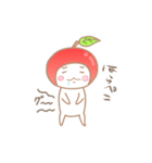 だてなりんごまる（個別スタンプ：13）