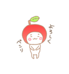 だてなりんごまる（個別スタンプ：17）