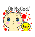 きょとん顔のふくすけ（個別スタンプ：20）