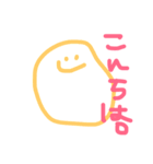 簡単な気持ち（個別スタンプ：3）