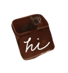 猫のこげめ（個別スタンプ：11）