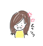 手書きGirl ❤︎（個別スタンプ：10）