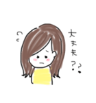 手書きGirl ❤︎（個別スタンプ：11）