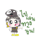 Miss.. YaYo. Love dog..^^（個別スタンプ：10）