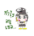 Miss.. YaYo. Love dog..^^（個別スタンプ：26）