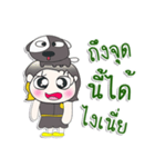 Miss.. YaYo. Love dog..^^（個別スタンプ：38）