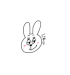 まゆげまゆげなうさぎ（個別スタンプ：33）