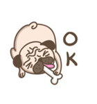 TK the pug（個別スタンプ：1）