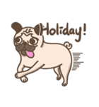 TK the pug（個別スタンプ：38）