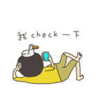 Funky Troupe: Friday in the office（個別スタンプ：11）