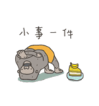 Funky Troupe: Friday in the office（個別スタンプ：34）