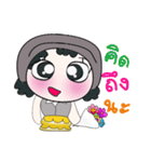 Hi！ My name is FaNi. ！（個別スタンプ：25）