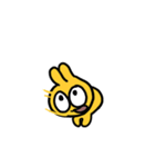 The Moving Yellowrabbit（個別スタンプ：7）