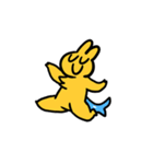 The Moving Yellowrabbit（個別スタンプ：10）