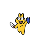 The Moving Yellowrabbit（個別スタンプ：13）